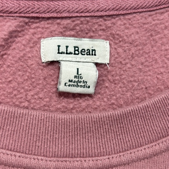 Pink LL Bean sweater - Picture 5 of 7